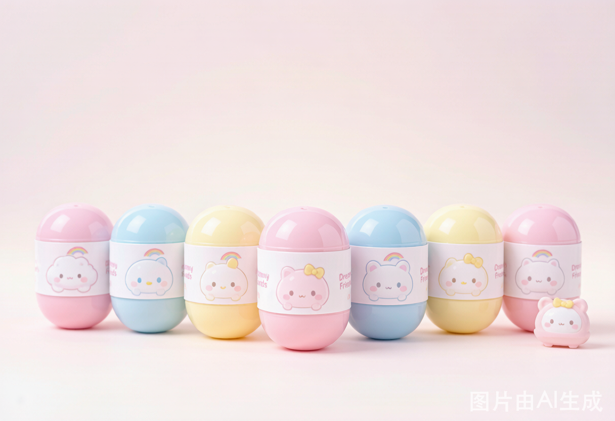 Limited gachapon series — Dreamy Friends